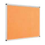 Aluminium Framed Resist-a-Flame Eco-Colour Noticeboard - 1200 x 1200mm Various Colours