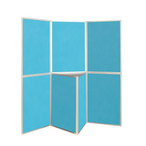 BusyFold Heavy Duty Display System - Cyan