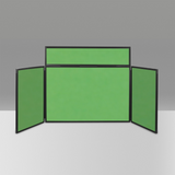 BusyFold Light XL Tabletop Display - Black Frame, Apple Green Felt
