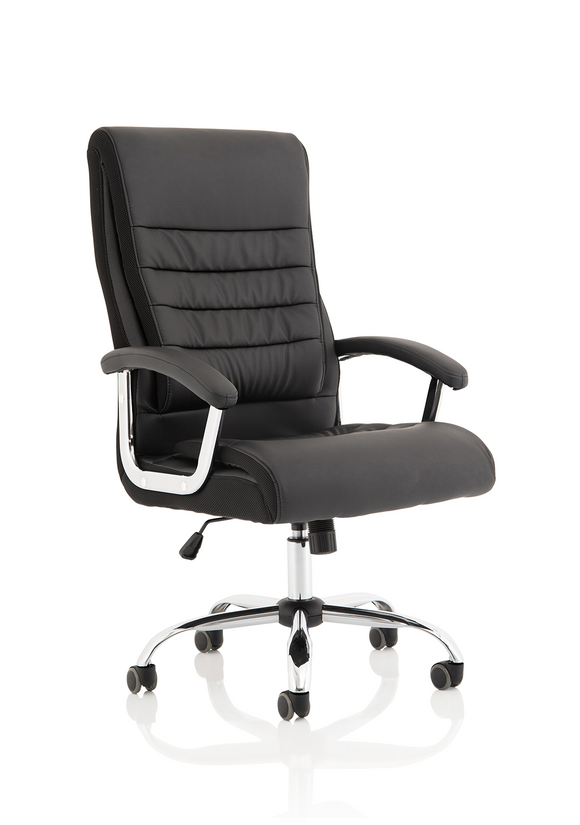 Eclipse Plus III Deluxe Mesh Back With Charcoal Seat With Loop Arms