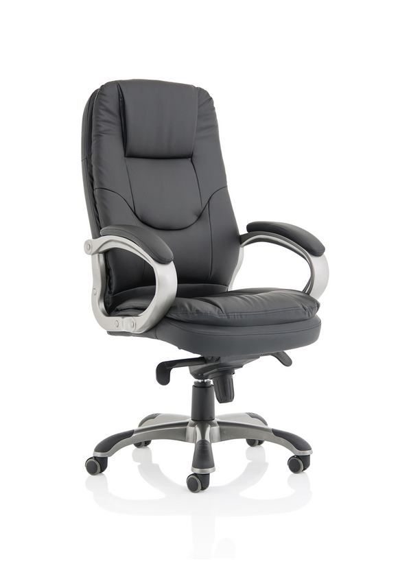 Eclipse Plus III Deluxe Mesh Back With Blue Seat With Height Adjustable Arms