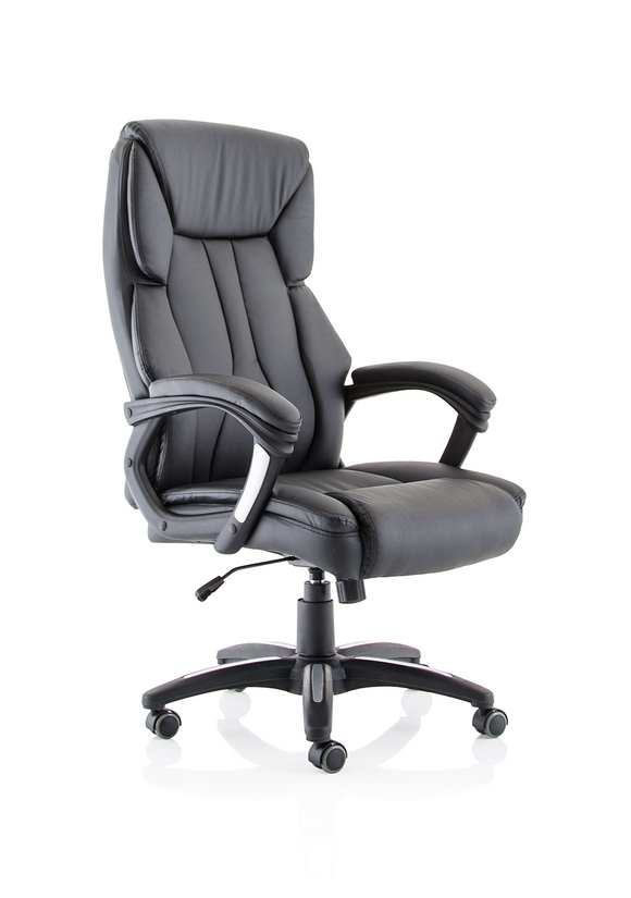 Eclipse Plus II Lever Task Operator Chair Mesh Back Deluxe With Black Seat With Hi RiseDraughtsman Kit