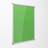 Eco-Colour Resist-a-Flame Tamperproof Noticeboard 1200 x 900mm Various Colours