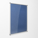 Eco-Colour Resist-a-Flame Tamperproof Noticeboard 1200 x 900mm Various Colours