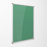 Eco-Colour Resist-a-Flame Tamperproof Noticeboard 900 x 600mm Various Colours