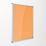 Eco-Colour Resist-a-Flame Tamperproof Noticeboard 1200 x 900mm Various Colours