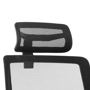 Ergo Twist/ Click Black Mesh Headrest - Chair accessories