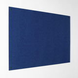 Frameless Noticeboard Resist-a-Flame Eco-Colour 1200 x 2400mm Various Colours