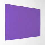 Frameless Noticeboard Resist-a-Flame Eco-Colour 1200 x 2400mm Various Colours