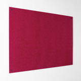 Frameless Noticeboard Resist-a-Flame Eco-Colour 1200 x 1800mm Various Colours