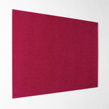 Frameless Noticeboard Resist-a-Flame Eco-Colour 1200 x 2400mm Various Colours