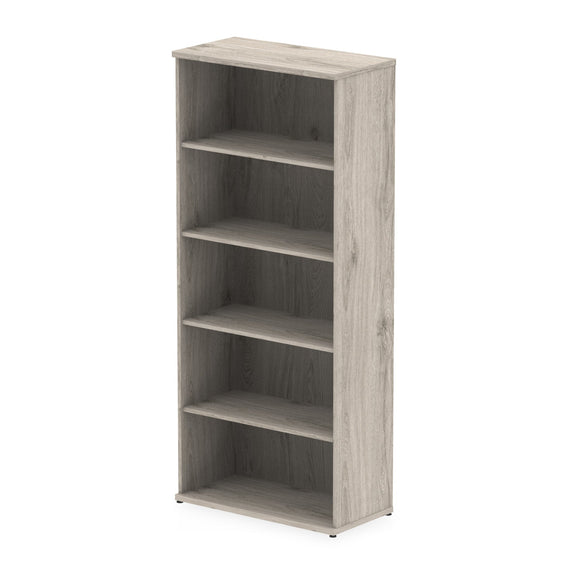 Impulse 2000mm Bookcase Grey Oak