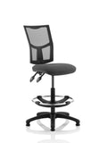 Eclipse Plus II Lever Task Operator Chair Mesh Back With Charcoal Seat With Hi Rise Draughtsman Kit