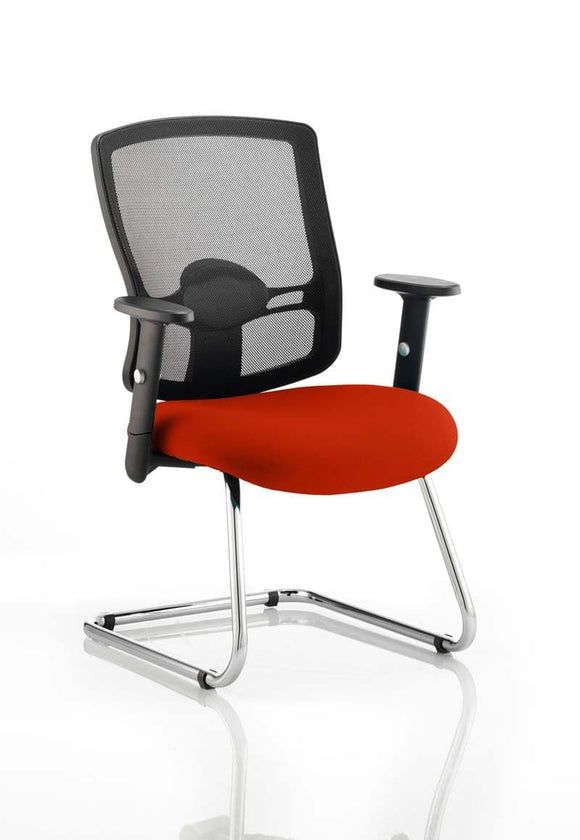 Eclipse Plus III Mesh Back With Black Seat With Height Adjustable Arms