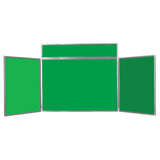 BusyFold Light XL Tabletop Display - Grey Frame, Green Felt
