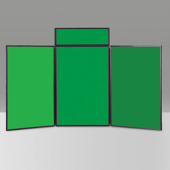 BusyFold Light XL Tabletop Display - Black Frame, Green Felt