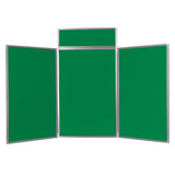 BusyFold Light XL Tabletop Display - Grey Frame, Green Felt
