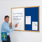 Eco-Friendly Dual Noticeboard - Click for Options