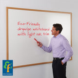 WriteOn Eco-friendly Whiteboard 900 x 1200mm Frame Options