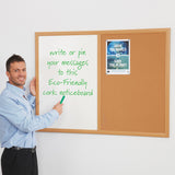 Eco-Friendly Dual Noticeboard - Click for Options
