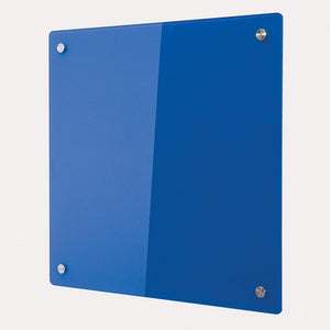 WriteOn Coloured Glassboard 500 x 500mm Blue