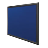 Eco-Premier Noticeboard with Black Frame 1200 x 1800mm Various Colours