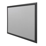 Eco-Premier Noticeboard with Black Frame 1200 x 1200mm Various Colours