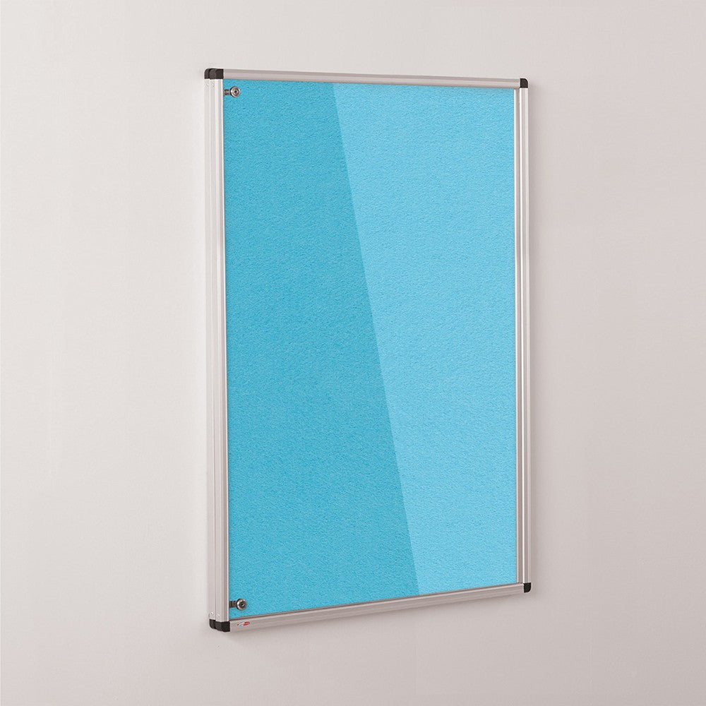 ColourPlus Felt Tamperproof Notice Board 1200 x 1800mm Various Colours