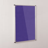 ColourPlus Felt Tamperproof Notice Board 1200 x 2400mm Various Colours
