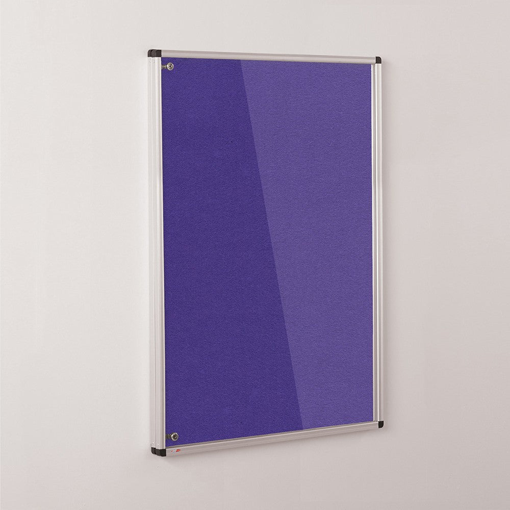 ColourPlus Felt Tamperproof Notice Board 1200 x 1800mm Various Colours