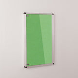 ColourPlus Felt Tamperproof Notice Board 900 x 600mm Various Colours