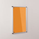 ColourPlus Felt Tamperproof Notice Board 900 x 600mm Various Colours
