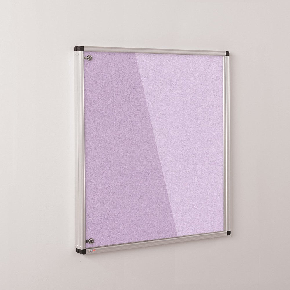 ColourPlus Felt Tamperproof Notice Board 1200 x 1200mm Various Colours