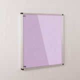 ColourPlus Felt Tamperproof Notice Board 900 x 900mm Various Colours