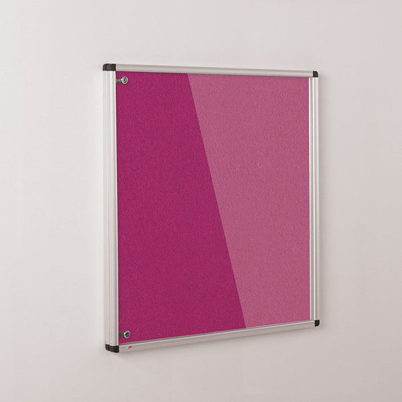 ColourPlus Felt Tamperproof Notice Board 1200 x 1200mm Various Colours