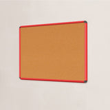 Shield Design Cork Noticeboard 900 x 1200mm Various Frame Colours