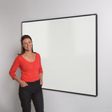 Shield Design Magnetic Whiteboard 1200 x 1200mm Various Colours