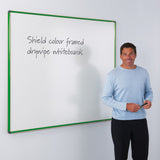 Shield Design Magnetic Whiteboard 1200 x 1500mm Various Colours