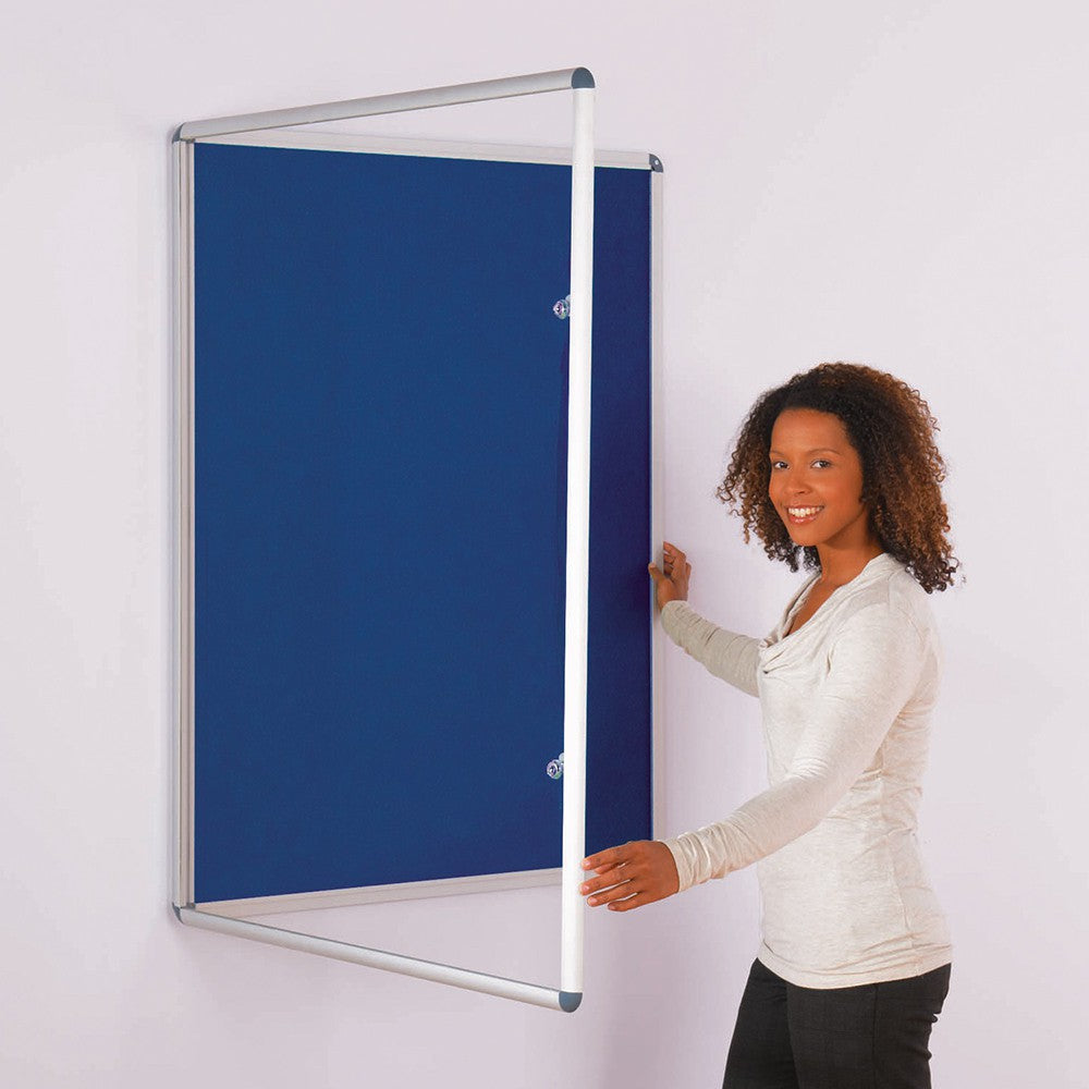 Tamperproof Noticeboard - 900 x 600mm Various Colours