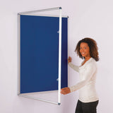 Tamperproof Noticeboard - 900 x 900mm Various Colours