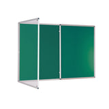 Tamperproof Noticeboard - 1200 x 2400mm Various Colours