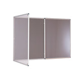 Tamperproof Noticeboard - 1200 x 1800mm Various Colours