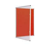 Tamperproof Noticeboard - 900 x 600mm Various Colours