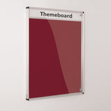 Themeboard Tamperproof Noticeboard 1200 x 900mm Various Colours