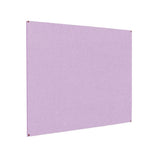 Frameless ColourPlus Felt Noticeboards 1200 x 1500mm Various Colours
